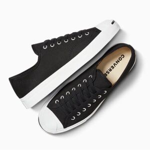 Converse Jack Purcell Black Canvas Size 9